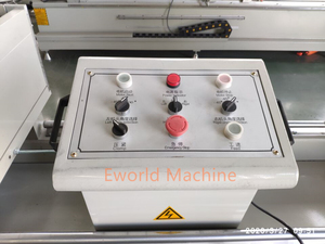 Eworld <b>Skillful</b> Precision Aluminum Double Head Cutting <b>Saw</b> for Custom Aluminum Window Sliding Door Frames Easy Operate - Product Image 5