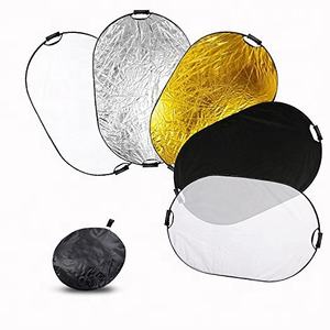 Messa a fuoco 5-in-1 ovale 90x12 cm/36 "x 47" professionale pieghevole Multi-disco riflettore di luce per fotografia foto Studio - Product Image 1