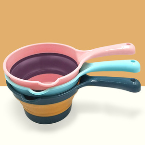 Plastic Water Ladle Set 3Pcs Long Handle Dishwasher Safe For Kitchen <b>Bath</b> Shampoo Use - Product Image 1
