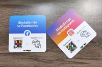Etiqueta NFC con Código QR Pivot U-Card, en Oferta, 213/215/216, Etiqueta de PVC para Ventana, Tarjeta de Reseñas de Google, Resistente al Agua, Comunicación RFID de 13.56MHz