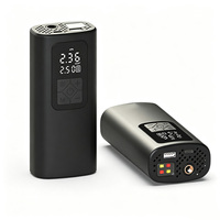 Portable High Pressure Electric Tire Inflator 150PSI Mini Hand Vacuum Pump Wireless Lightweight ABS Motorcycle Accessories LED
