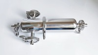 Nouveau boîtier de filtre à gaz Kosma de haute qualité en acier inoxydable 304 316L de 10 pouces avec raccords à bride TC pour gaz de fermentation