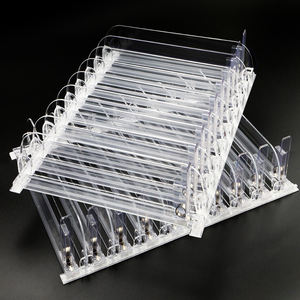 Drankorganizer voor koelkast, displaybak voor sigaretten & tabak, op maat gemaakte plastic verstelbare schapduwer met veermechanisme - Product Image 3