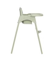 Bebeconfort Meely Chaise haute multifonction moderne en acier inoxydable verte, sécurité accrue pour les enfants de 6 mois à 3 ans, fabriquée en Chine, modèle