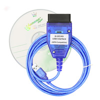 Cable de Diagnóstico OBD2 INPA K+CAN K+DCAN con Chip FT232 e Interruptor para BMW, Herramienta de Programación y Codificación Ediabas INPA