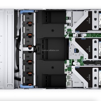 Nouveau serveur rack Dell PowerEdge R760 haute performance, 16sff 24sff, processeur Xeon, SSD, HDD, mémoire DDR4 64 Go, alimentation 750 W, en stock