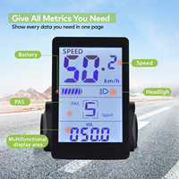 Layar Sepeda M6H [Haytrix] LCD Speedometer IP67 Tahan Air untuk Komputer Bersepeda Aksesoris Sepeda