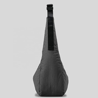 Custom Dames Yoga Nylon Gewatteerde Puffer Rits Katoenen Gym Sling Eenvoudige Handtas Schoudertas Voor Meisje Vrouwen Man Hobo Puffy Draagtas