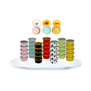 Barquettes jetables en aluminium avec couvercles pour desserts à emporter, <span class=keywords><strong>pain</strong></span> et pouding - Product Image 5