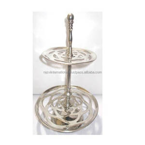 Handmade Round 3-Tier Metal <b>Cake</b> Stand Dishwasher Safe for <b>Wedding</b> Decorations - Product Image 6