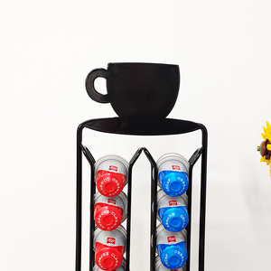 Giá Đựng Hộp Cà Phê Bằng Kim Loại Giá Đựng Hạt Cà Phê Hộp Đựng Trang Trí Cốc Cà Phê Bằng Sắt 28 Nespresso - Product Image 2