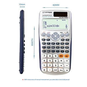 Calculatrice scientifique 991es Plus, logo numérique, calculatrice scientifique professionnelle pour étudiants, mathématiques, calculatrice scientifique Ctifree 991es Plus - Product Image 2