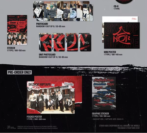 Stray Kids 1er album spécial HIPTAPE HOP SKZHOP Ver. CD de musique Kpop officiel scellé avec photobook et photocard aléatoire - Product Image 2