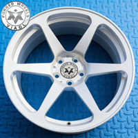 Viaol Nouvelles Jantes Monobloc Luxe à 6 Branches Légères en Argent Brossé Forgées en Alliage d'Aluminium T6-6061 pour Voitures Sportives AMG C300 E500 G45
