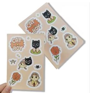 Hoja adhesiva <span class=keywords><strong>de</strong></span> PVC para Nekoni, calcomanías Anti-UV para álbum <span class=keywords><strong>de</strong></span> recortes, pingüino, cachorro, perro, gato, gatito, Panda, regalos promocionales - Product Image 5