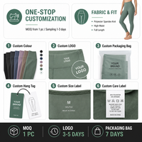 Leggings de yoga taille haute élastique pour femme, effet ventre plat et rehaussement des fesses, séchage rapide, pour gym, Pilates, course à pied, 16 couleurs