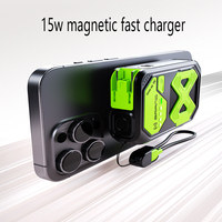 Chargeur sans fil 22.5W 10000mAh 3-en-1 magnétique grande capacité 20W sortie batterie externe chargeur rapide AC banques d'alimentation centrale électrique