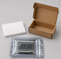 Récepteur de microphone sans fil type TN avec écran LCD / Module LCD à segments personnalisés RF AF
