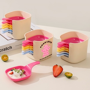 Ensemble de plats multifonctionnels pour trempettes, mini-assiettes, plats à vinaigre pour barbecue, plats à assaisonnements secs pour la maison, fournitures de cuisine et de restaurant - Product Image 1