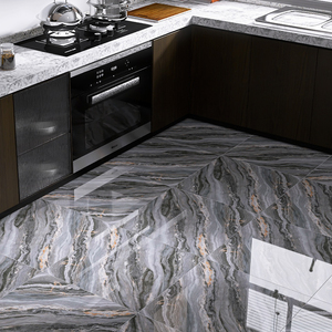 Venta al por Mayor de Baldosas de Porcelana para Piso, Cuadradas, Color Gris Mármol, 600x600, para Proyectos de Ingeniería, Baldosas de Porcelana Esmaltadas - Product Image 3