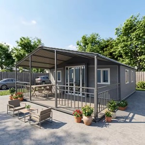 Casa Modular Móvil Impermeable de 40/2/30 Pies, Casa Contenedor Prefabricada Expandible de 2, 3, 4 y 5 Dormitorios, Instalación Rápida, Casa Pequeña - Product Image 1