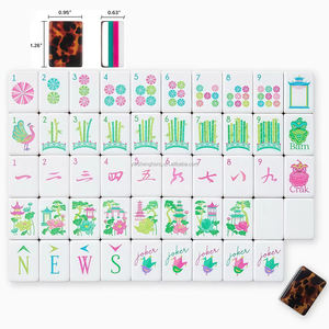 ชุดไพ่มาห์จงโอ้ไม ไม ห์ จง <span class=keywords><strong>ส</strong></span>ไตล์โมเดิร์น ทำจากอะคริลิก ไพ่มาห์จ<span class=keywords><strong>ง</strong></span>แบบอเมริกัน <span class=keywords><strong>ส</strong></span>ำหรับ<span class=keywords><strong>ง</strong></span>านปาร์ตี้และเกมบนโต๊ะเพื่อความบันเทิ<span class=keywords><strong>ง</strong></span> - Product Image 3