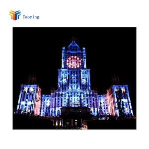 Chiếu ngoài trời chiếu <span class=keywords><strong>3D</strong></span> Lập Bản Đồ chiếu ba chiều chiếu xây dựng ngoài trời chiếu Tường Ngoài Trời Đèn chiếu - Product Image 3