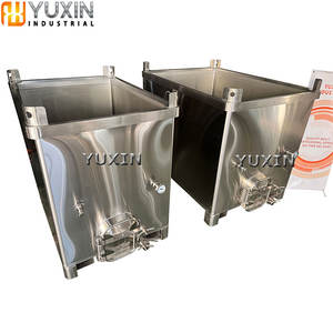 Conteneur à vin en acier inoxydable 1000l 2000l 3000l IBC à ouverture supérieure avec chemise de <span class=keywords><strong>refroidissement</strong></span> à vendre - Product Image 2