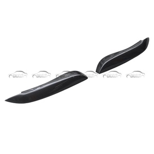 Pegatinas de fibra de carbono estilo deportivo para faros delanteros (cejas) para Toyota Starlet Glanzer EP91 (modelos 1997+) - Product Image 5