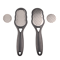 Soins de beauté en acier inoxydable pédicure dissolvant de callosités râpe à pied lime à pied