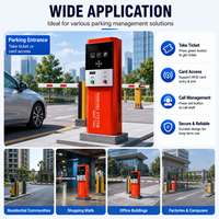 Système de stationnement intelligent : Terminal d'entrée de parking, accès par carte RFID, distributeur de tickets pour parkings intelligents, barrière de stationnement