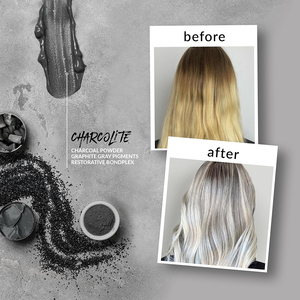 Polvere Decolorante per Capelli al Carbone Attivo <span class=keywords><strong>con</strong></span> Plex - Schiarisce e Tonifica in 1 Solo Passaggio - Schiarisce fino a 10 Livelli - Product Image 3