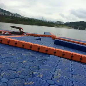 HDPE mô-đun KHỐI NỔI <span class=keywords><strong>Dock</strong></span> cho thuyền có kích thước khác nhau và máy bay phản lực Ván trượt đa mục đích hồ bơi phụ kiện với Piston phần - Product Image 4