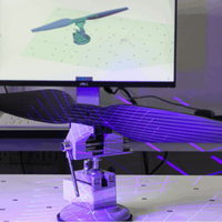 T-MOTOR VZ45*18 Hélice de drone VTOL en fibre de carbone de haute qualité, 45 pouces, 75 kg de charge utile, 2 pales CW CCW