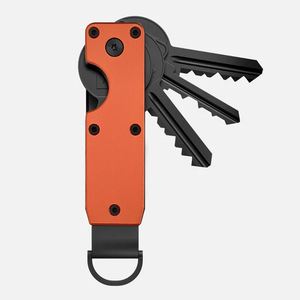 Mens <b>Key</b> Organizer Compact Metallic <b>Key</b> <b>Holder</b> Minimalist Innovative Keyholder 1-5 <b>Keys</b> Keychain - Product Image 6