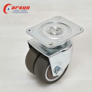 ล้อเลื่อนแบบหมุนได้สองชั้นขนาด 2 นิ้ว สำหรับรถ <span class=keywords><strong>AGV</strong></span> น้ำหนักเบา - Product Image 2