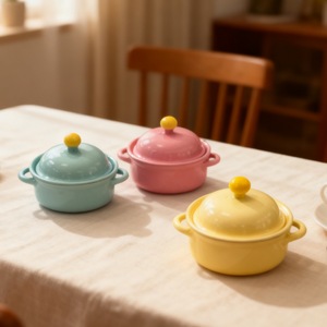 Miniatura de Olla para Casa de Muñecas, Modelo de Simulación de Utensilios de Cocina, Adornos DIY, Mini Cocina, Manualidades Creativas, Regalo, Artesanía en Metal - Product Image 3