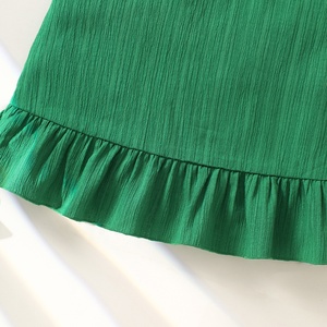 ชุดเดรสฤดูร้อนลายดอกไม้ 3 มิติ แขนกุด แต่งระบายชายกระโปรง สำหรับเด็กวัยหัดเดิน เด็กผู้หญิง สวมใส่สบายๆ ในชีวิตประจำวัน - Product Image 4