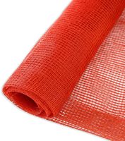 Filet de protection orange tricoté ignifuge pour échafaudages de chantier, idéal pour la gestion des débris et la protection contre la poussière - Vente en gros usine