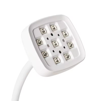 Lampe UV 9*LED pour ongles en gel, séchoir à ongles, capteur de lumière, USB 360 °   Lampe de manucure à col de cygne 365 nm pour salon à domicile, séchage rapide et durcissement rapide