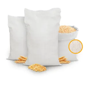 Pp Woven Bag 50kg Sack For Ricefabrica de sacos de polipropileno Sacos de rafia