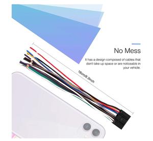 สายไฟ <span class=keywords><strong>RDBS</strong></span> 16 พิน สำหรับวิทยุสเตอริโอ Kenwood ชุดสายไฟรถยนต์สำหรับเปลี่ยนอะไหล่ - Product Image 6