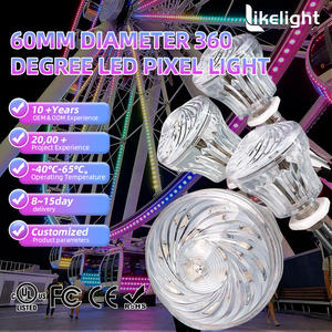 Éclairage LED RVB adressable OEM ODM DC24V IP67 SMD5050 18PCS avec contrôle DMX512 pour parcs d'attractions et éclairage de carnaval - Product Image 1