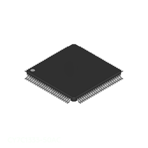 Composants de circuit électronique Mémoire 100 LQFP CY7C1333-50AC en stock - Product Image 1