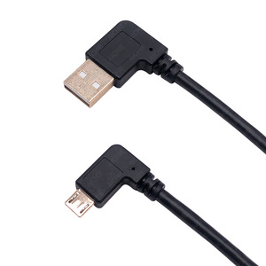<b>Usb</b> <b>2.0</b> 3.0 To Type C Right Angle Data Cable For Computer Pure Copper Conductor Pvc Jacket Elbow Connector - Product Image 2