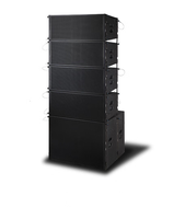 Line Array Profesional Ekonomis, Performa Luar Ruangan Berdaya Tinggi, Speaker Line Array Konferensi Aula Multifungsi