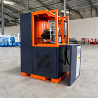 Compresseur d'air à vis micro-lubrifié stationnaire avancé 4kW 13bar avec moteur haute efficacité pour fonctionnement continu