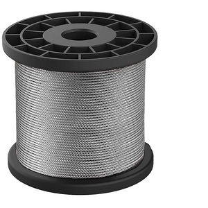 EKOO 1/8 Inch Easy-to-Install Stainless Steel <strong>Cable</strong> 7*7 Strand Construction Wire Rope for Deck <strong>Cable</strong> Railing System - Product Image 3