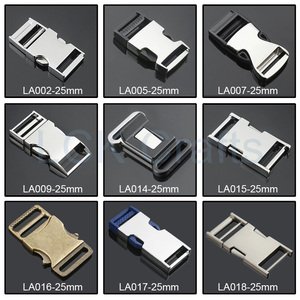 Khóa Kim Loại 1 Inch Khóa Phát Hành Bên Sử Dụng Cho 25Mm Webbing Paracord Bracelet Bag Ba Lô - Product Image 6