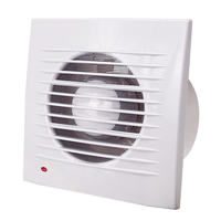 Ventilateur extracteur d'air chaud pour salle de bain, toilettes, avec corps en plastique ABS, pour évacuation de fumée et de liquides